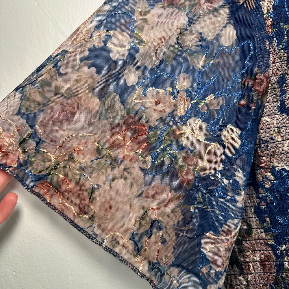 Baltic Born blue floral dress - Picture 3 of 11